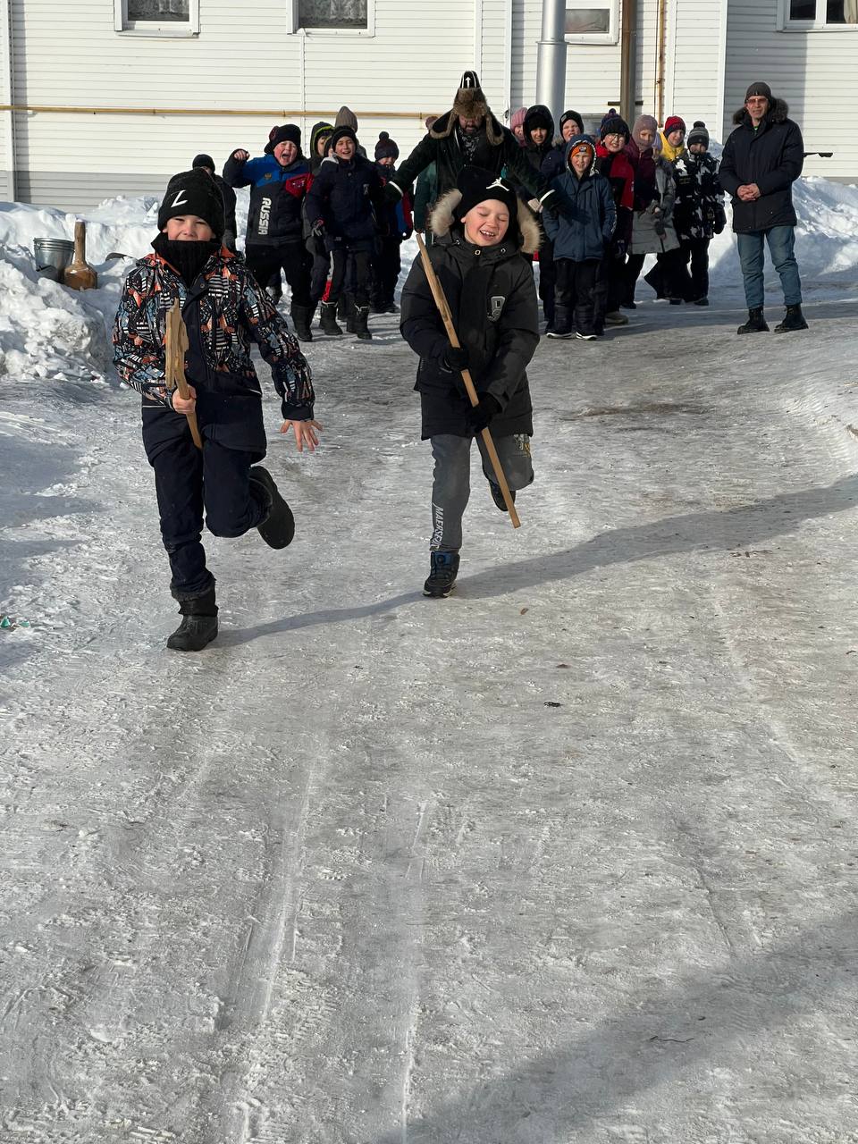 В Турбаслах прошел зимний сабантуй — Управление по культуре и искусству Уфа